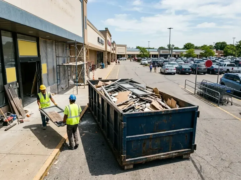 retail-store-renovation-debris-003 — frequently asked questions, Roll-off Dumpster Rentals in Petoskey, MI